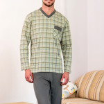 Pánské pyžamo Bruno Oto zelené