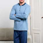 Pánské pyžamo Mateo modré