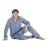 Pánské pyžamo Kuba Flanela Nadrozměrné 6XL-7XL