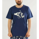 Pánské pyžamo šortky Angler fish
