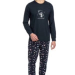 Vamp – Pohodlné dvoudílné pánské pyžamo 15645 – Vamp