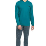 Vamp – Pohodlné dvoudílné pánské pyžamo 15634 – Vamp