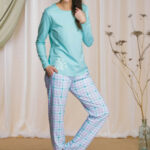 Dámské pyžamo Key LNS 422 B21 S-XL