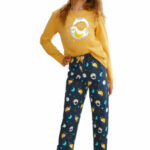 Dívčí pyžamo 2647 Sarah yellow – TARO