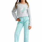 Dívčí pyžamo 2590 grey – TARO