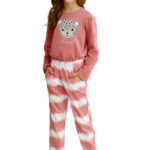 Dívčí pyžamo 2587 Carla pink – TARO