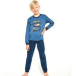 Dětské pyžamo Cornette 478/115 98/104 Tm. modrá