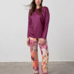 Vamp – Dvoudílné dámské pyžamo – Violetta 17002 – Vamp