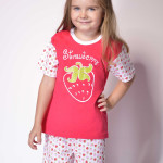 Bavlněné dětské pyžamo Strawberry