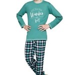 Chlapecké bavlněné pyžamo Miloš zelené