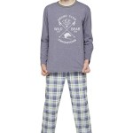 Chlapecké pyžamo Franta šedé Extreme sport