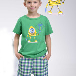 Chlapecké pyžamo Julek zelené