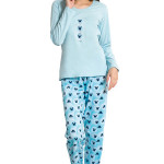 Dámské pyžamo Cristina modré