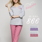 Dámské pyžamo Regina 866 3/4 S-XL