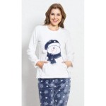 Dámské pyžamo Snowman 160254301 – Vienetta