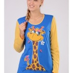 Dámské pyžamo Žirafa 3258 – Vienetta