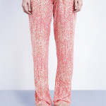Dámské pyžamové kalhoty S1614E- růžové – Calvin Klein
