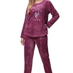 Dámské soft pyžamo Anabela fialové