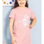 Dětská noční košile s krátkým rukávem Zajíc