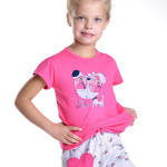 Dívčí pyžamo Hanička růžové