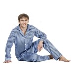 Pánské pyžamo Kuba Flanela nadměrná velikost 4XL-5XL